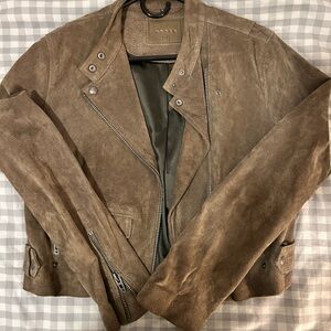 Blank NYC Suede Moto Jacket